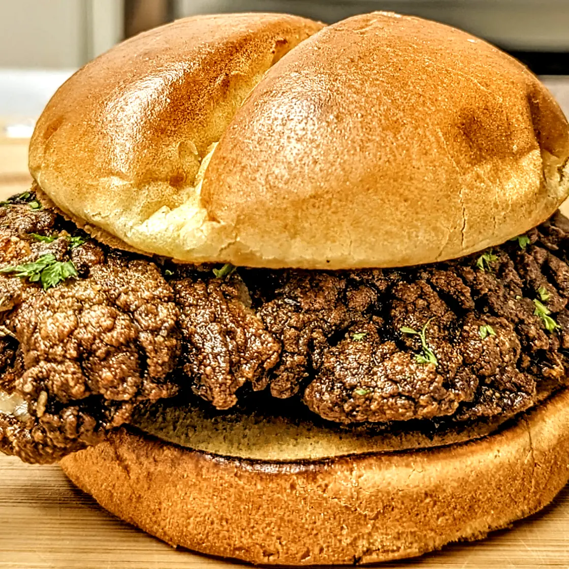 Fried Jerk Chicken Sandwich