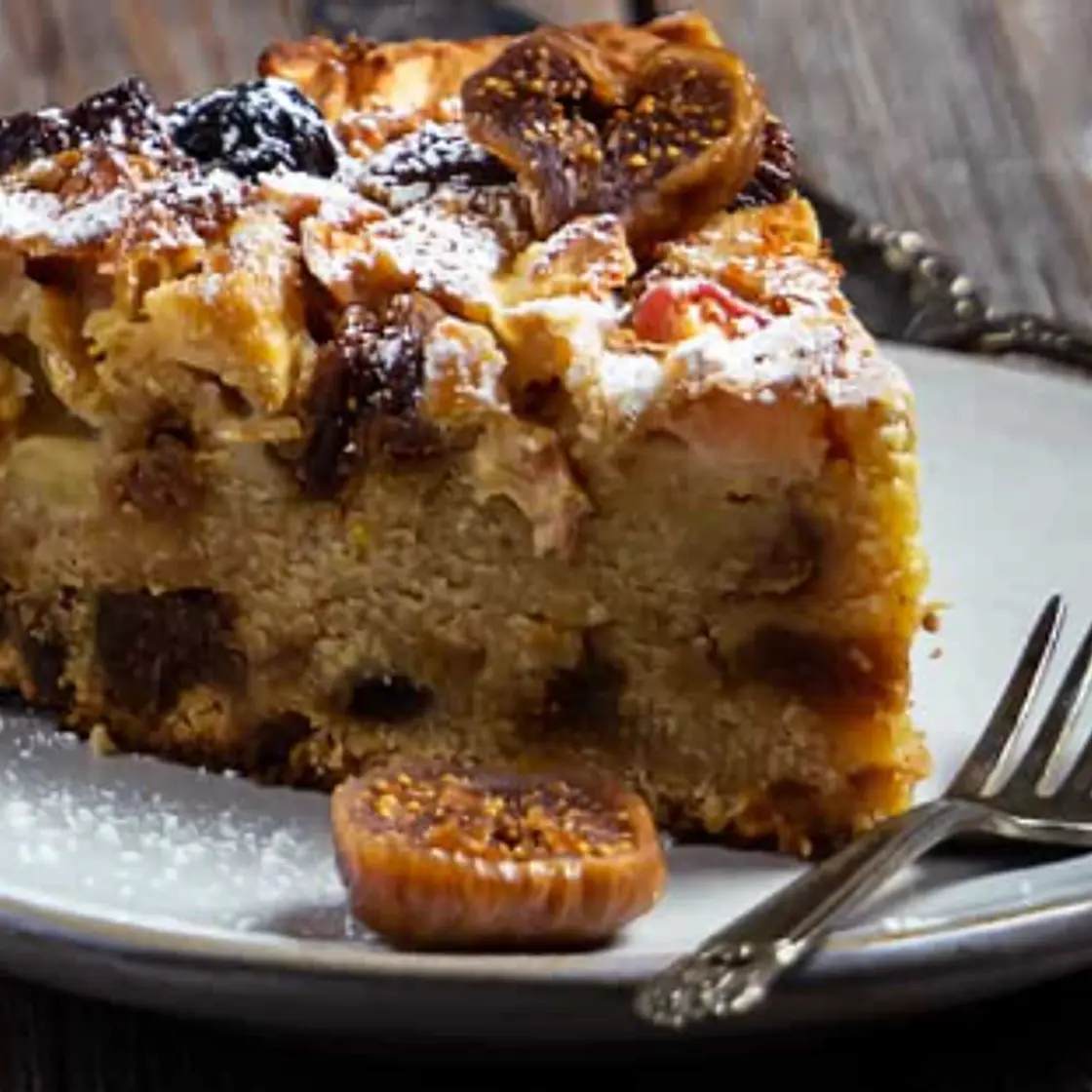 Apple And Fig Polenta Torta