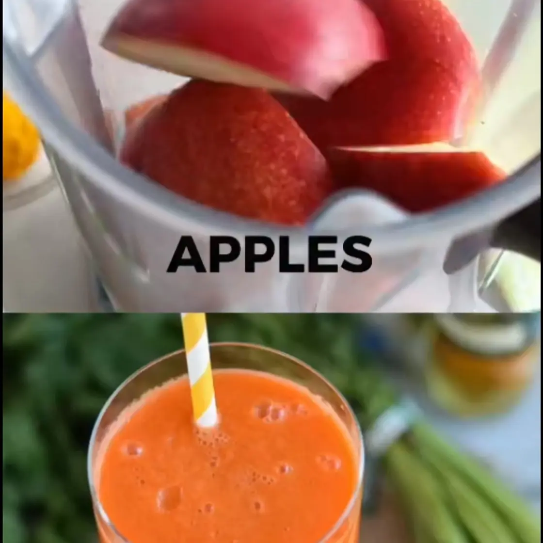Carrot, Apple and Turmeric Smoothie