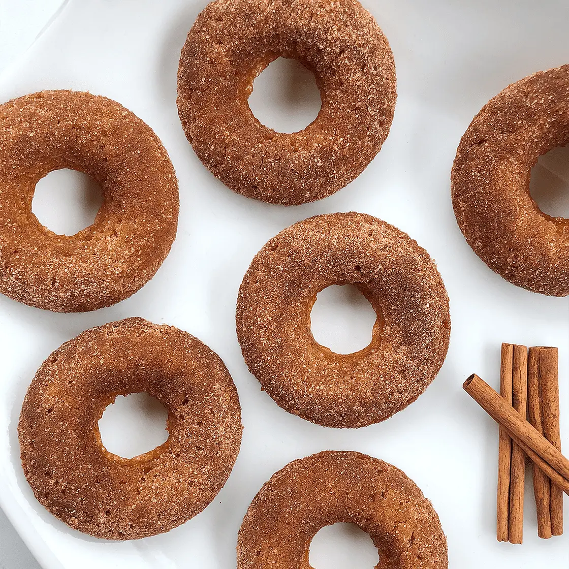 BAKED APPLE CIDER DONUTS
