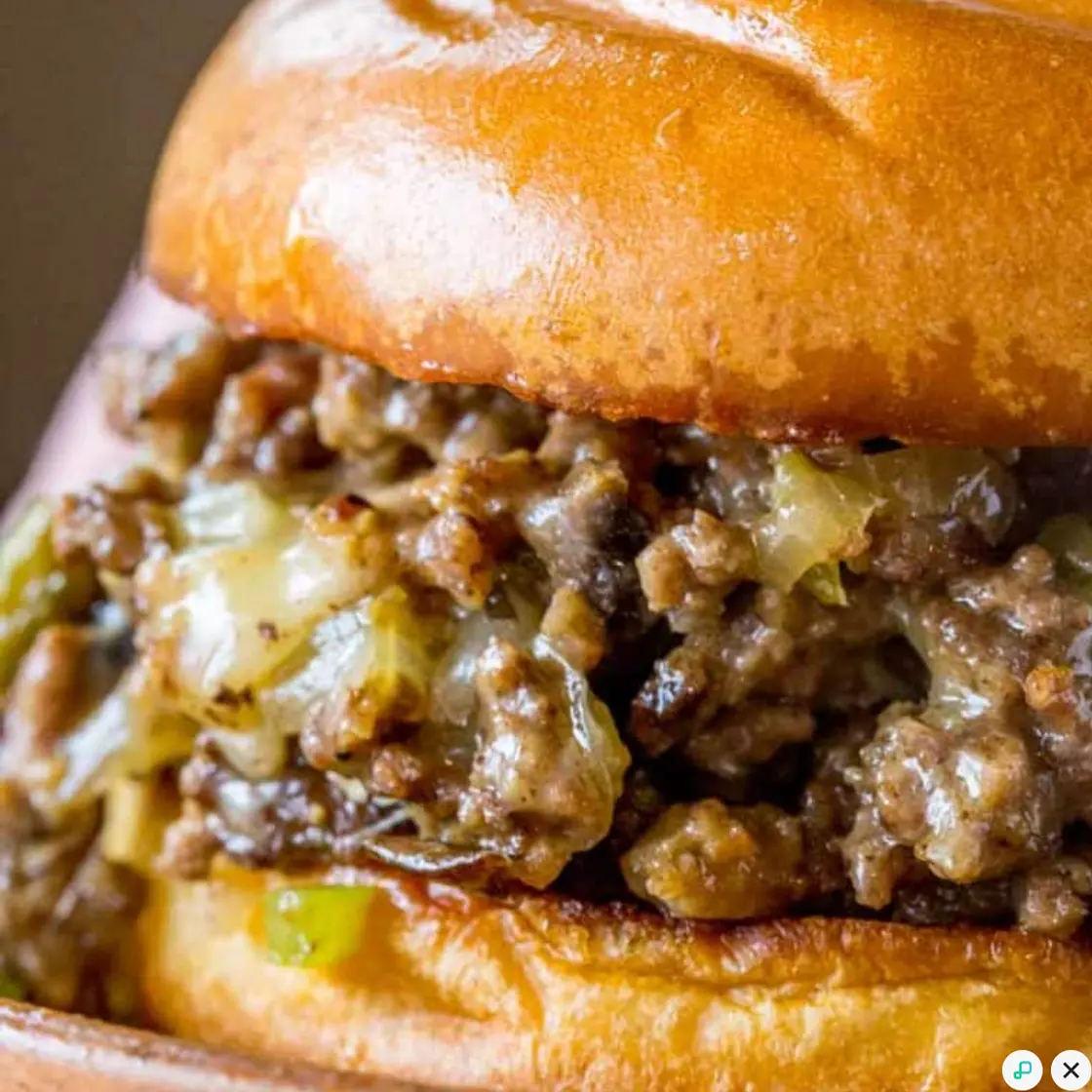 Philly cheese steak sloppy joes