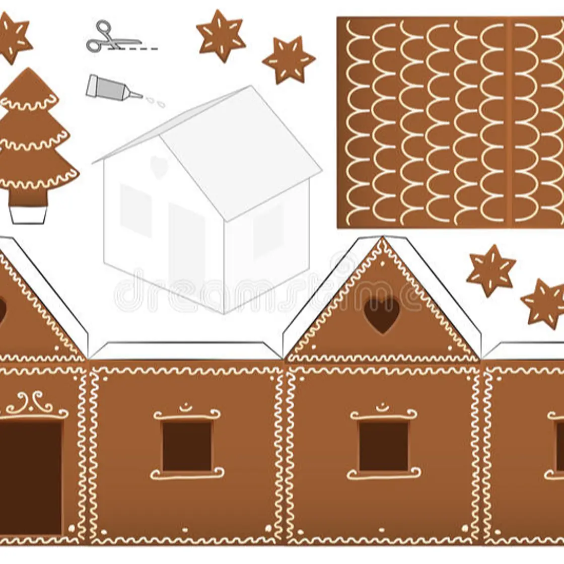 The Best Gingerbread House Dough