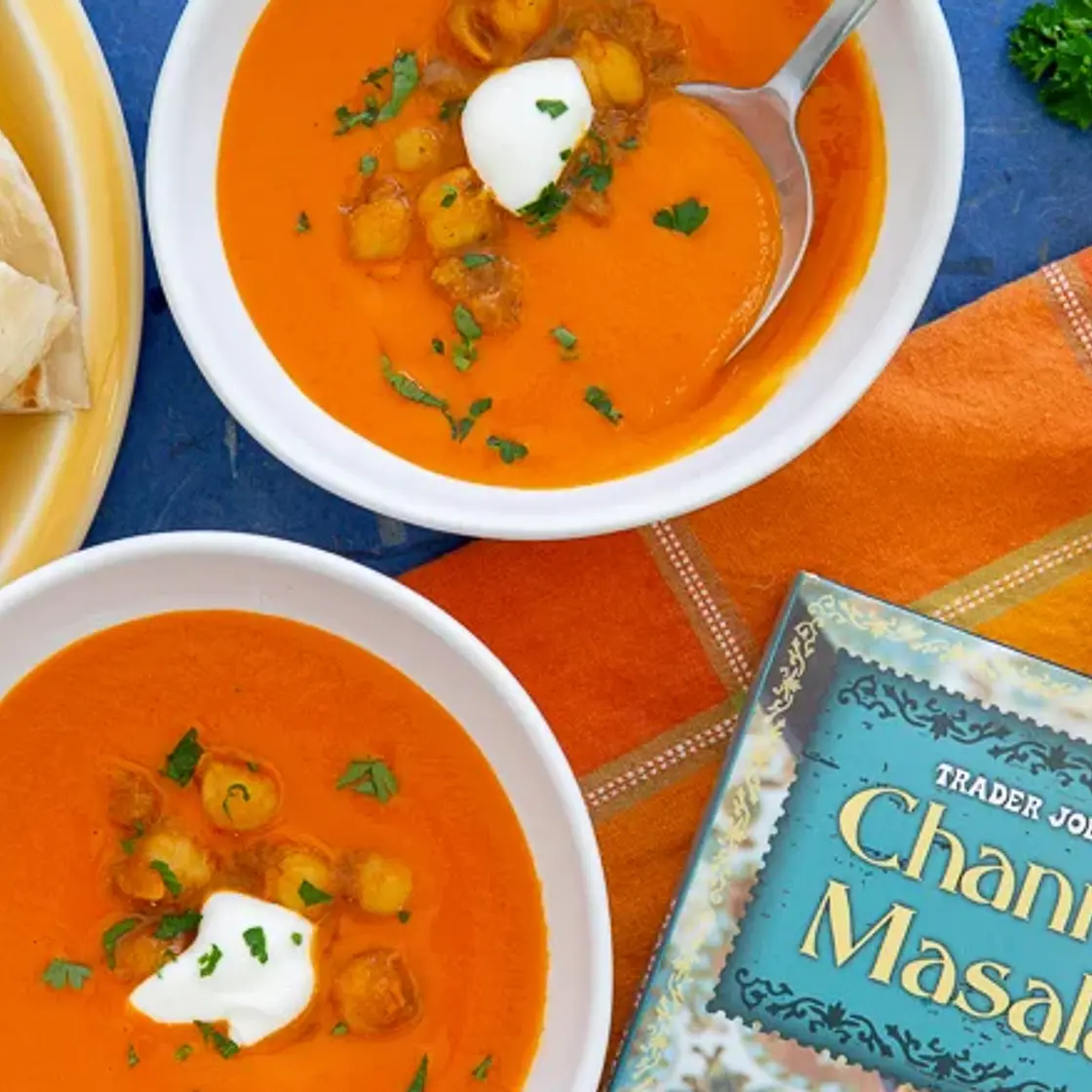 Channa Masala Tomato Soup
