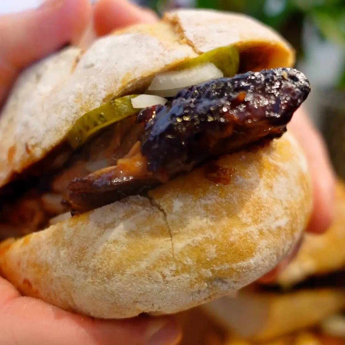 Sticky Rib Sandwich