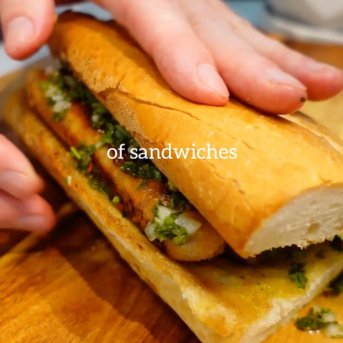 The Choripan (Argentinian Sandwich)