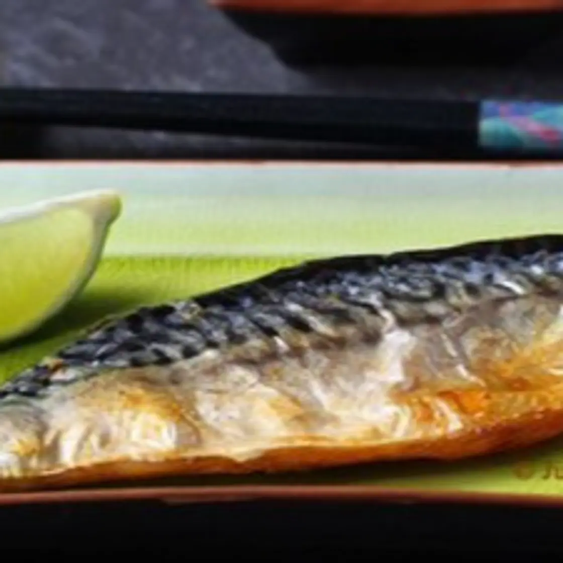 Grilled Mackerel Bento