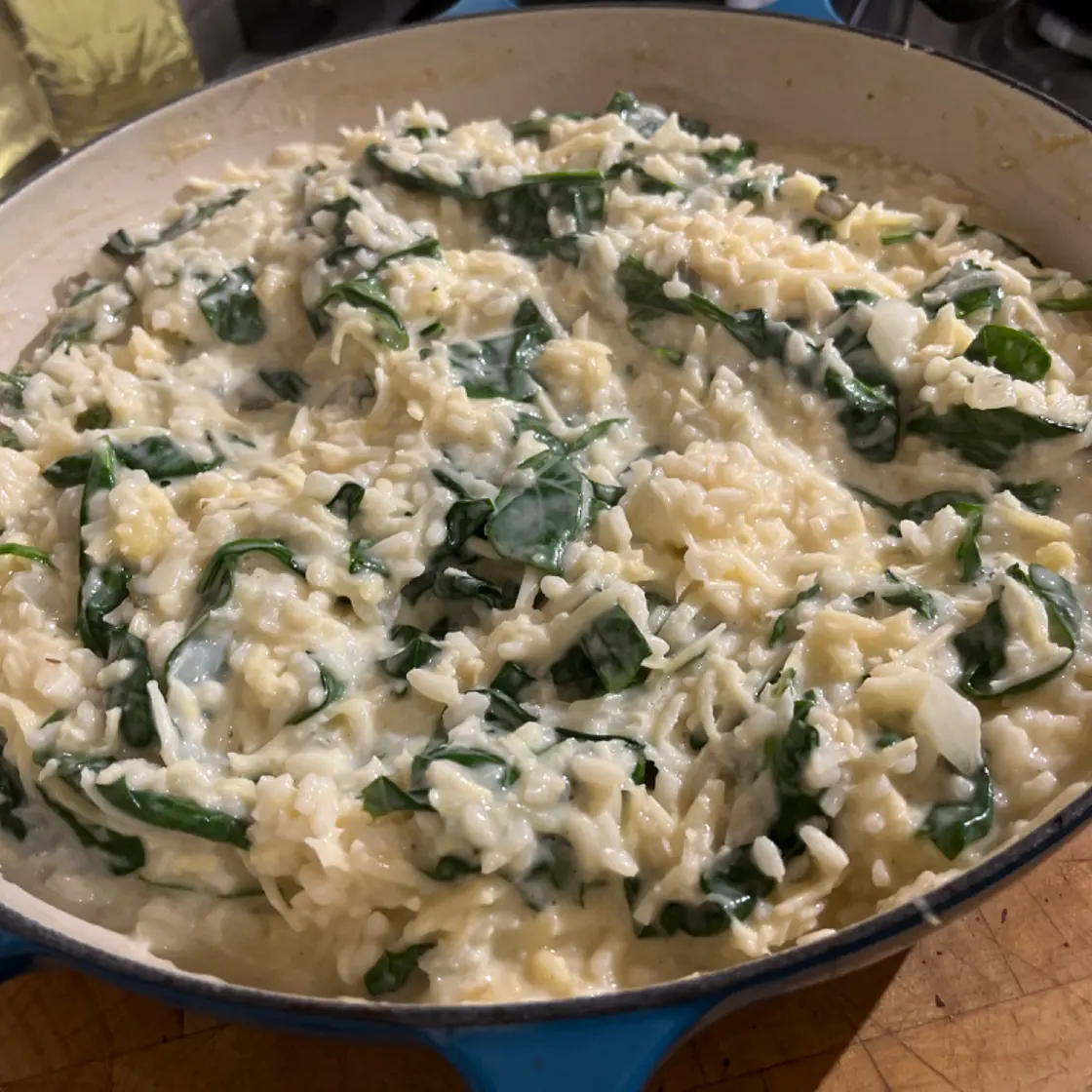 Parsnip Risotto with Mascarpone & Sage