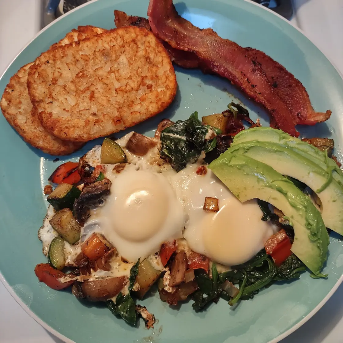 Veggies With Eggs