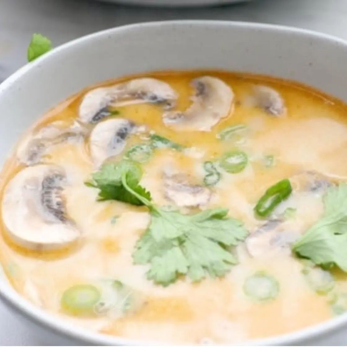 Tom Kha Gai (Thai Coconut Soup)