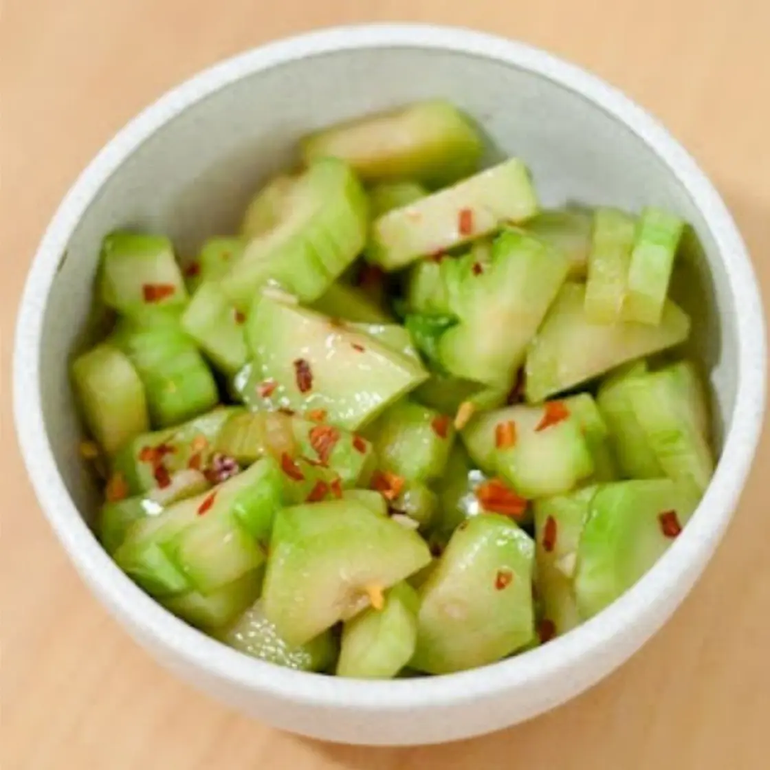 Marinated Broccoli Stems