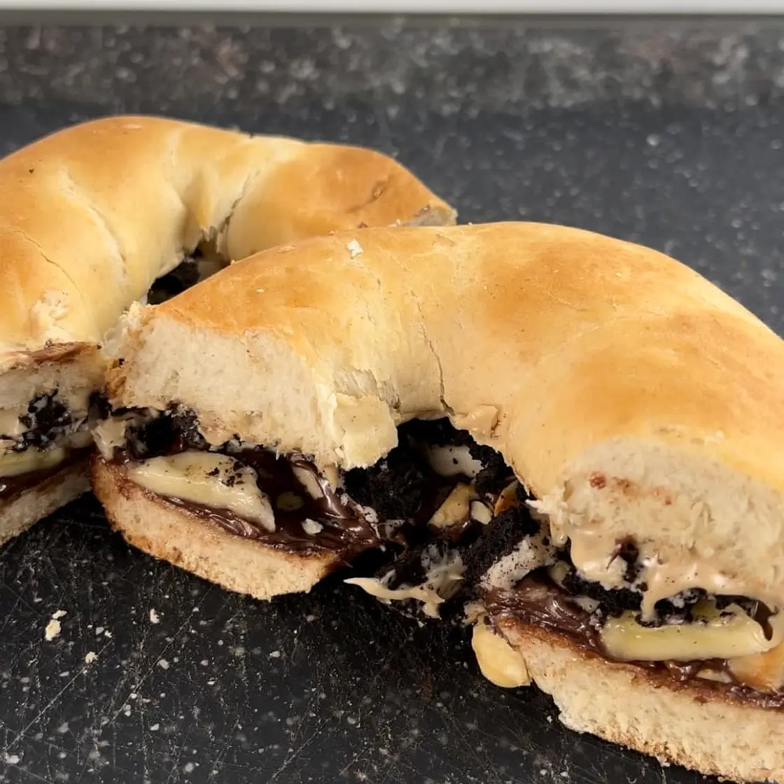 Oreo trifft Kinder Bueno - Bagel
