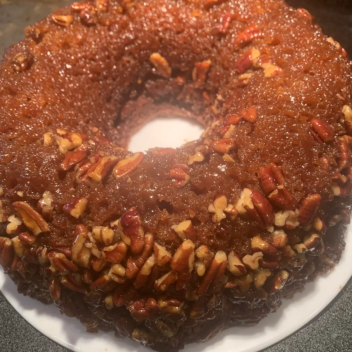 pumpkin pecan bundt cake