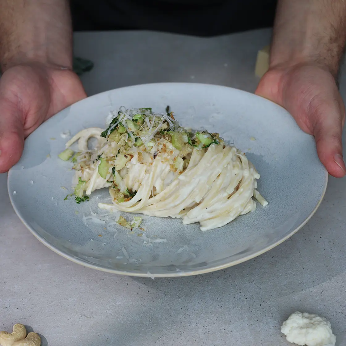 Vegan Cauliflower Alfredo
