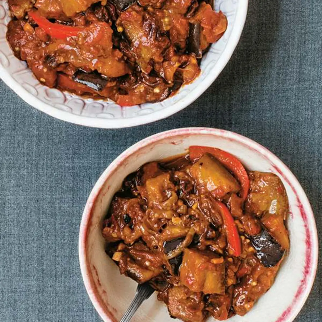 Aubergine Chermoula