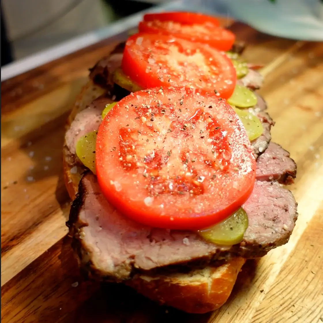 Brazilian Bauru Sandwich