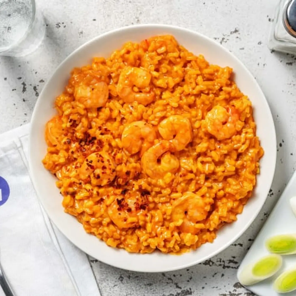 Prawn and Tomato Risotto