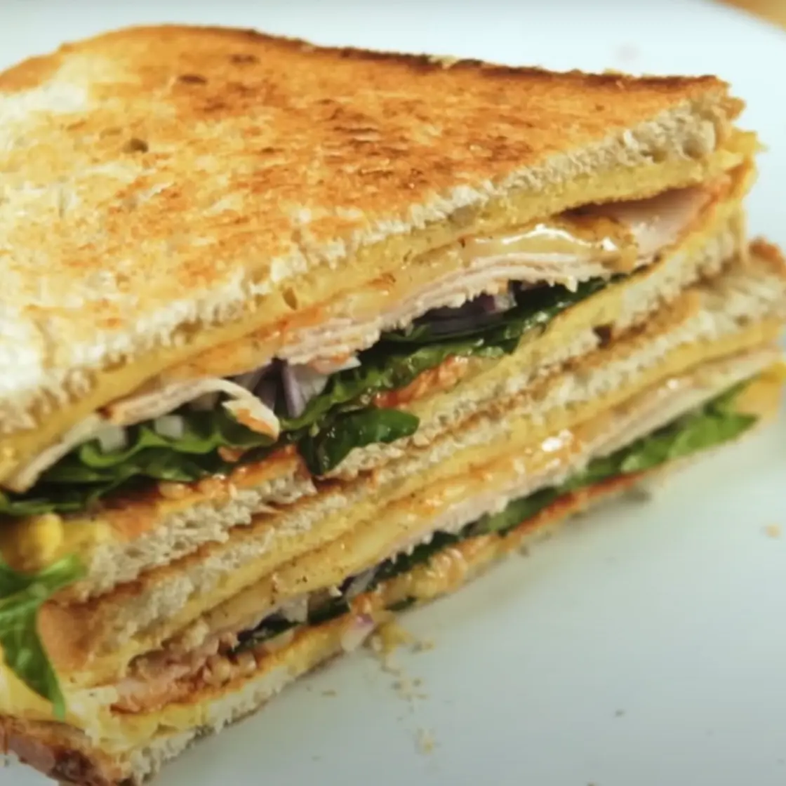 Breakfast egg sandwhich