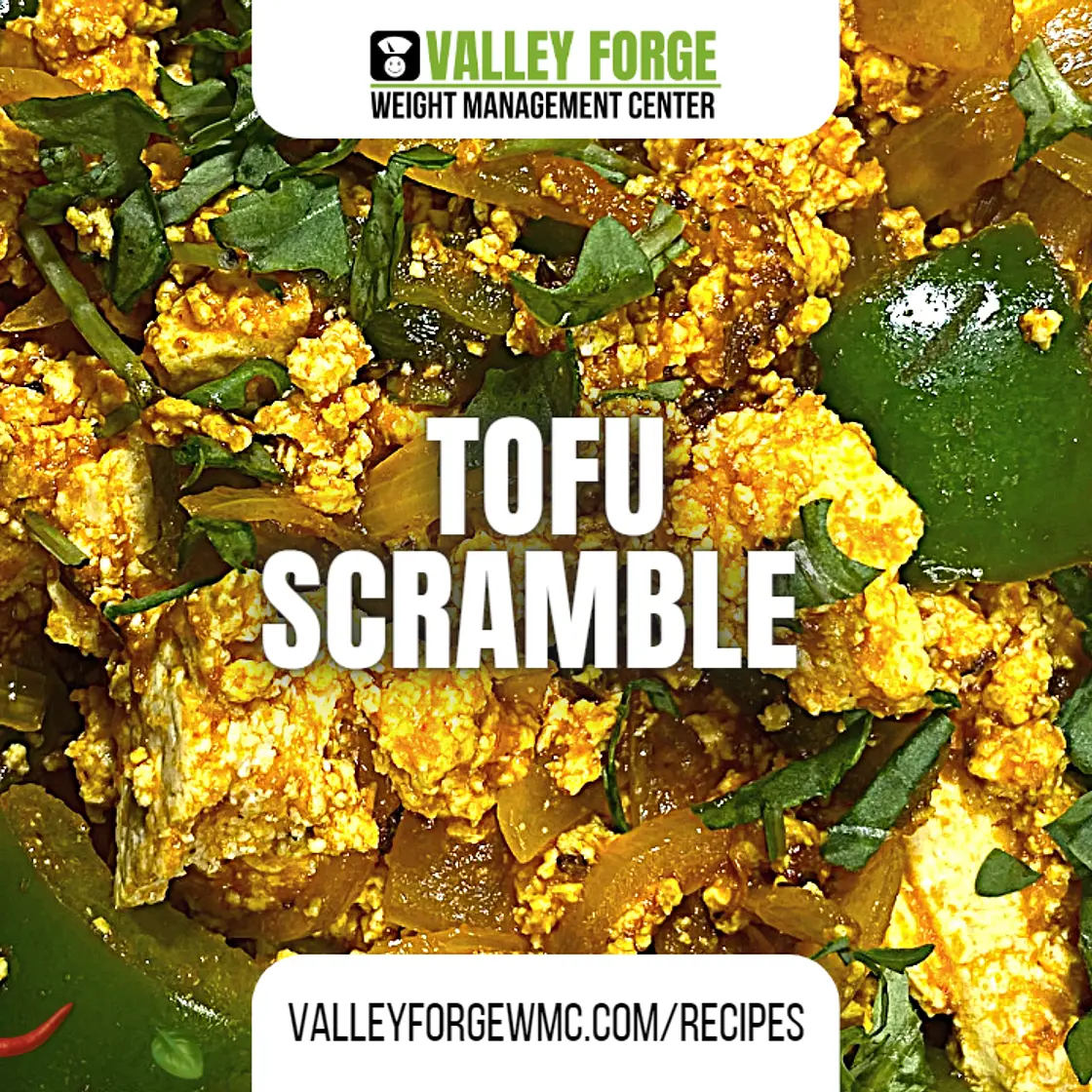 Tofu Scramble - High Protein, Low Calorie 