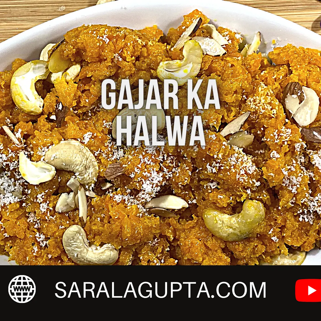 Gajar Ka Halwa | Indian Dessert with Carrots