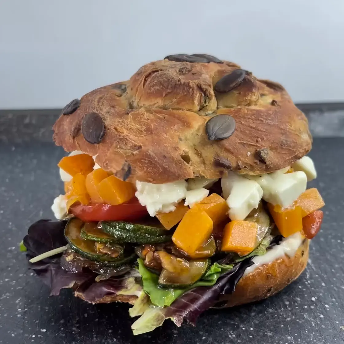 Kürbis Zucchini Sandwich