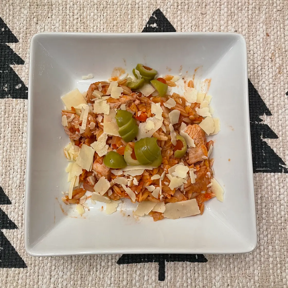 Giouvetsi with Chicken