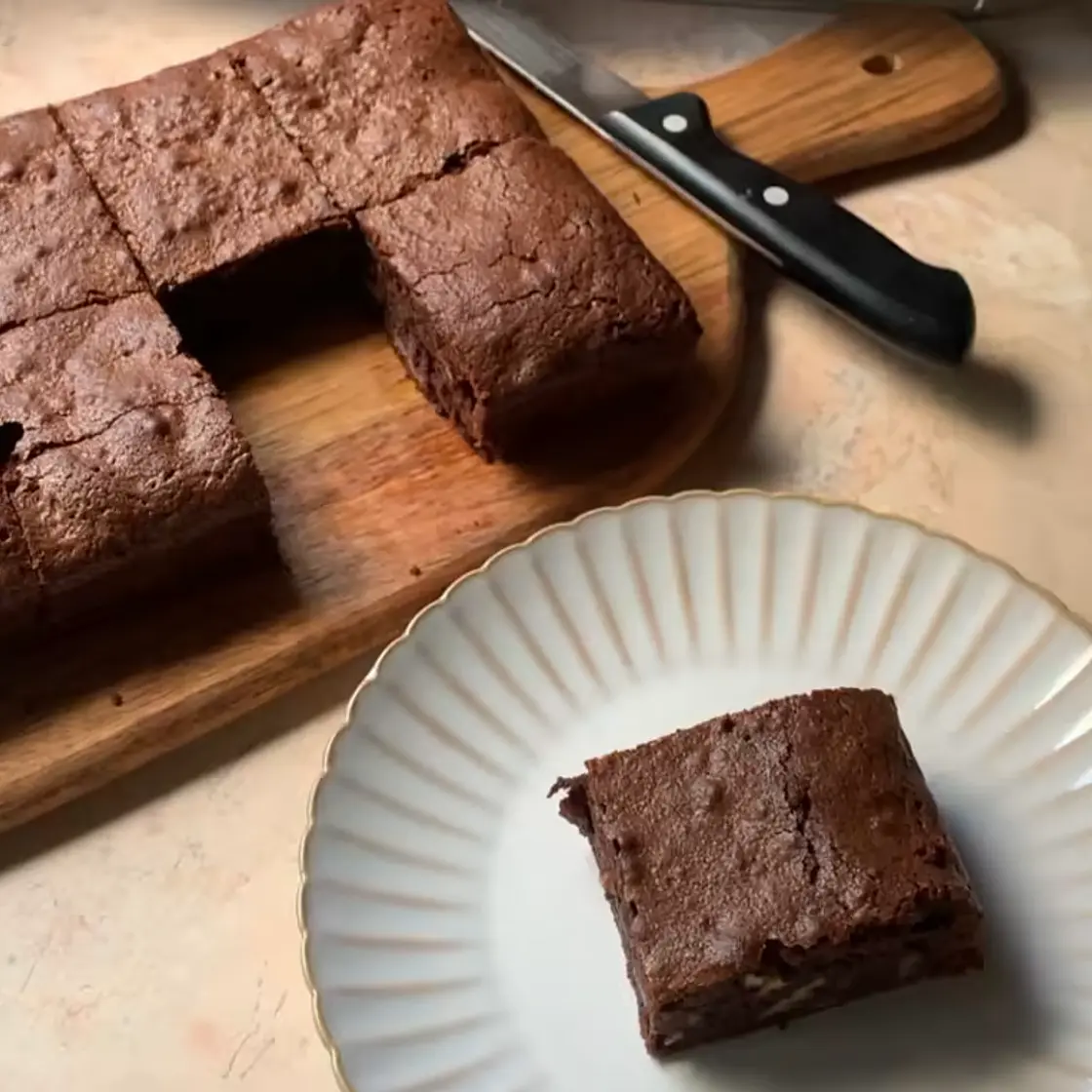 Brownies aux noix de pécans