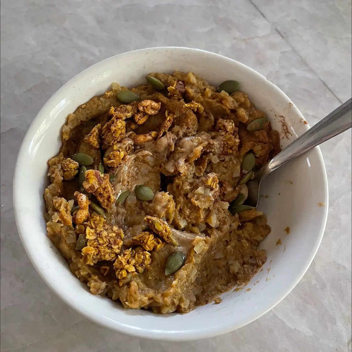 Pumpkin Protein Bowl