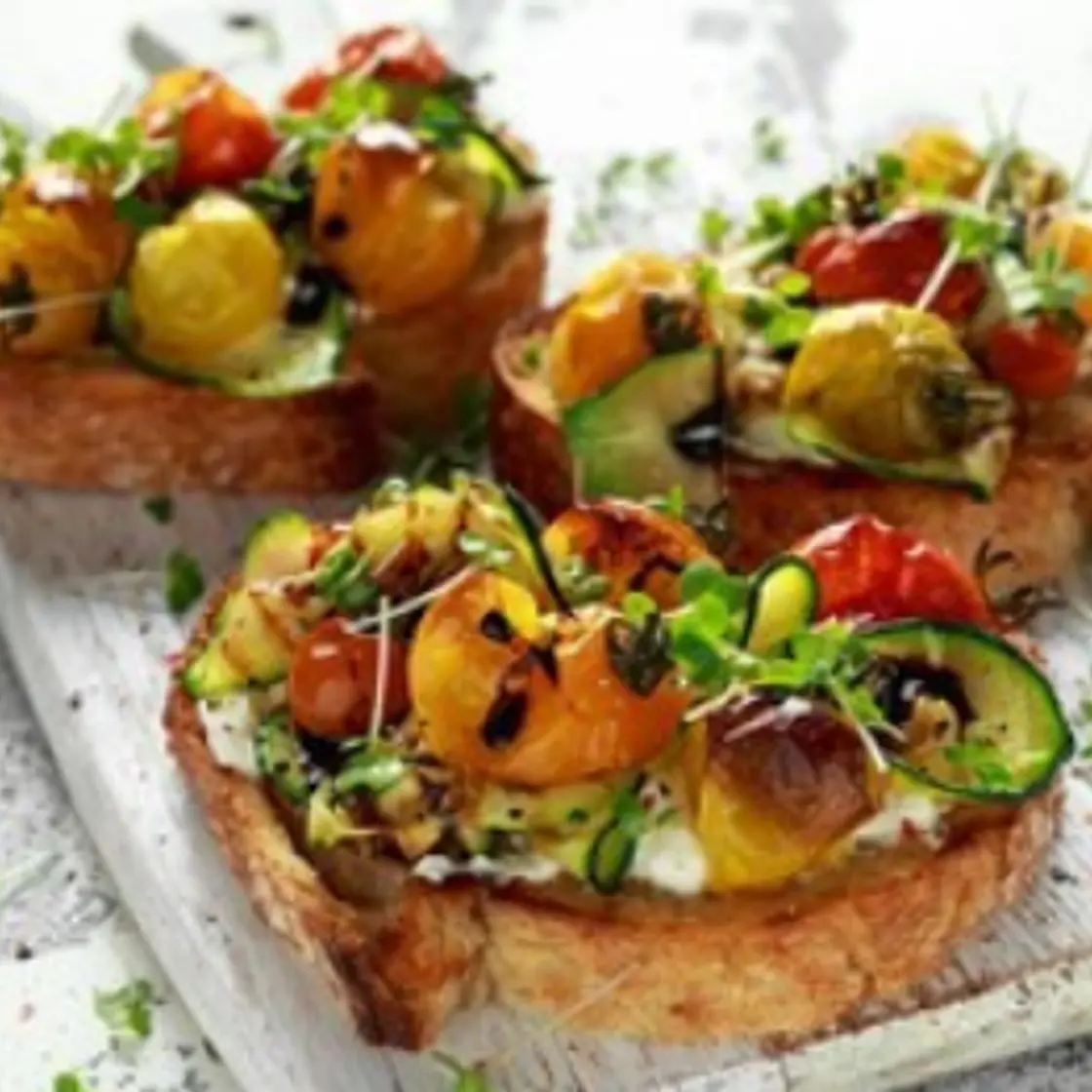 Veggie Toasts