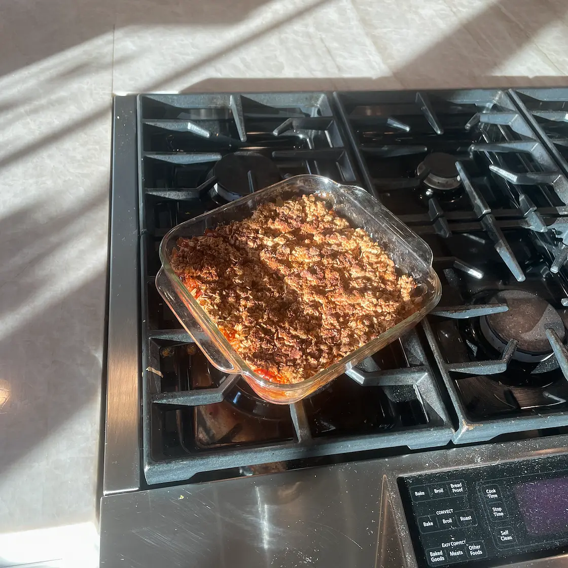 Paleo Apple, Pear, and Cranberry Crisp