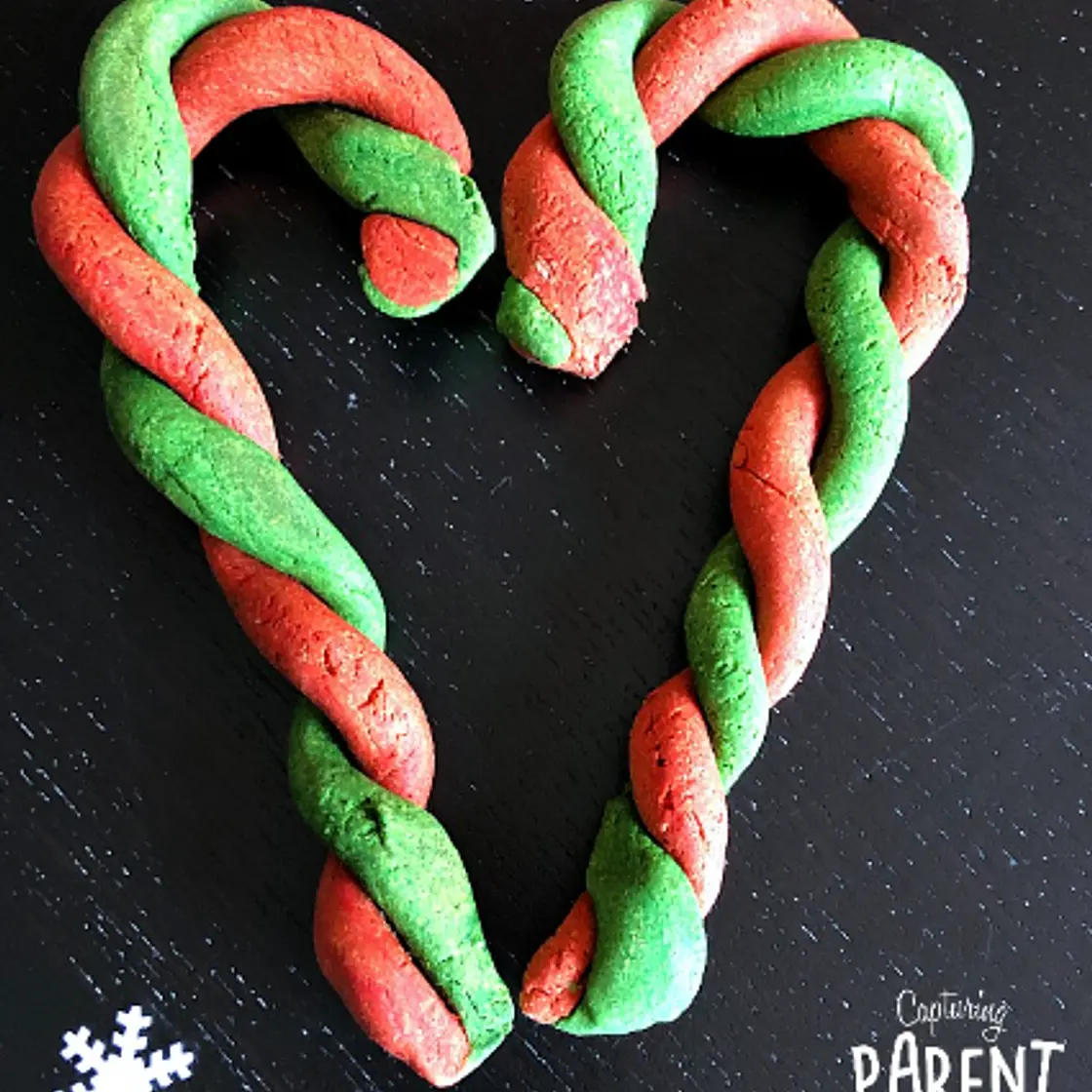 Candy Cane Dog Treats