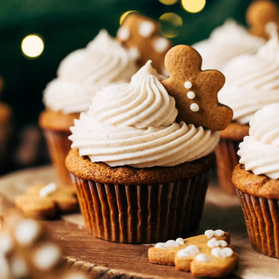 Gingerbread Cupcakes