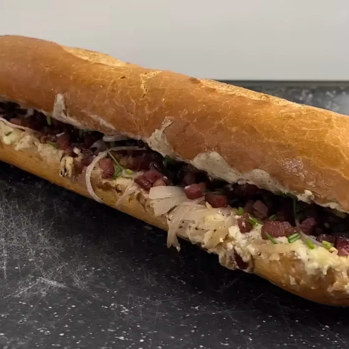 Flammkuchen Sandwich