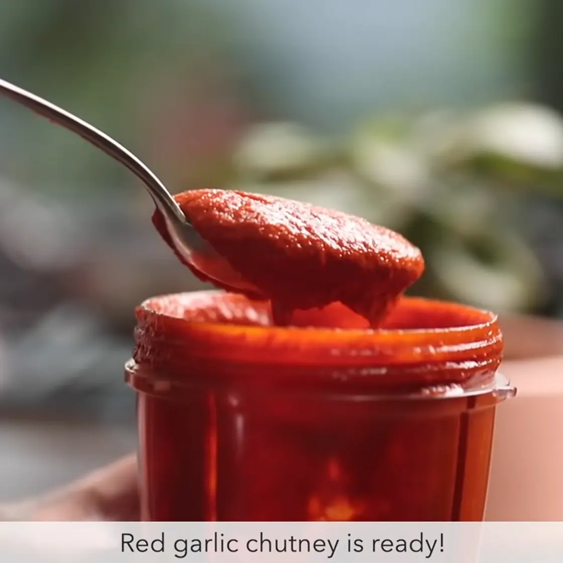 Red Garlic Chutney