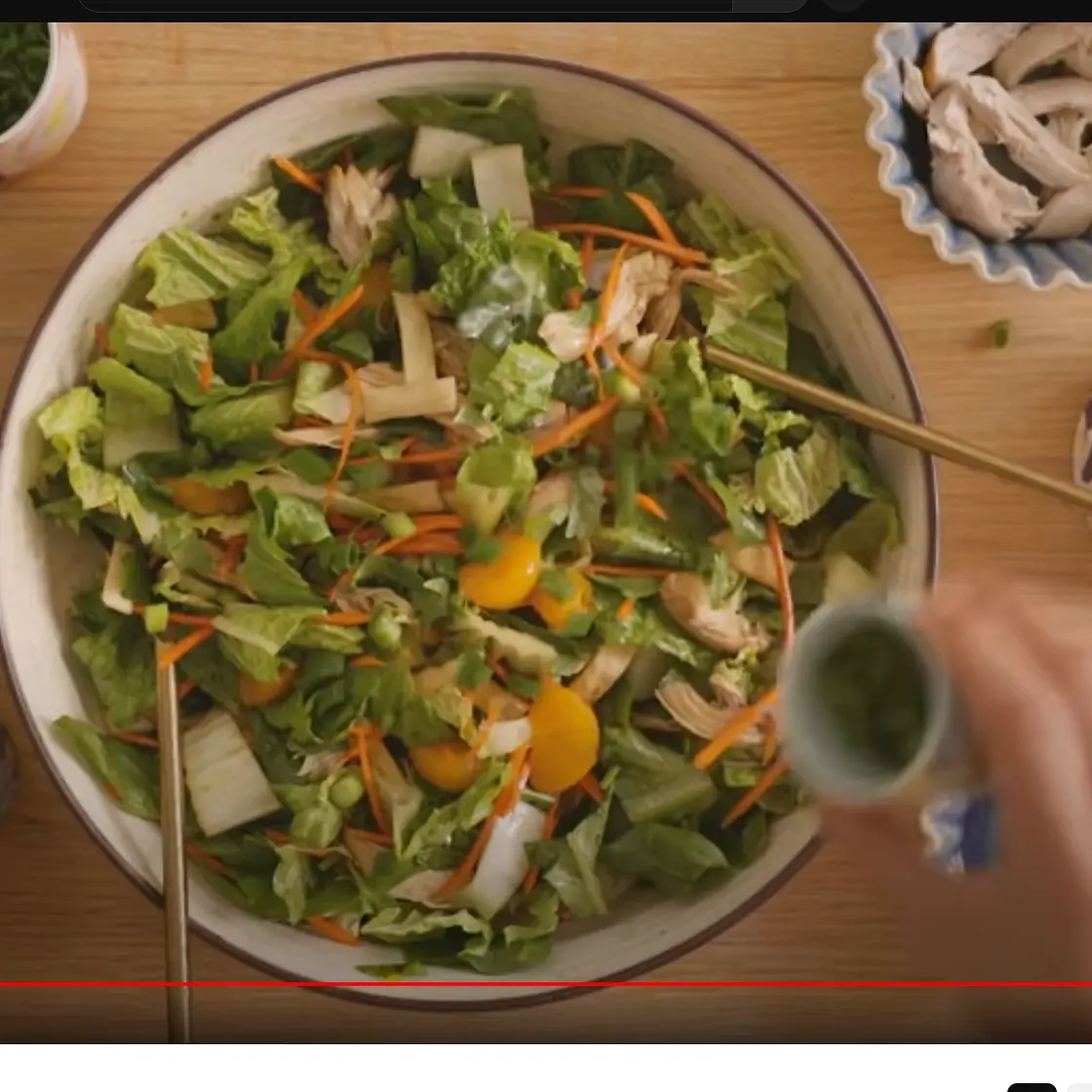 The FAMOUS Wonton Happiness Salad Recipe - Sweet Tomatoes / Souplantation Copy