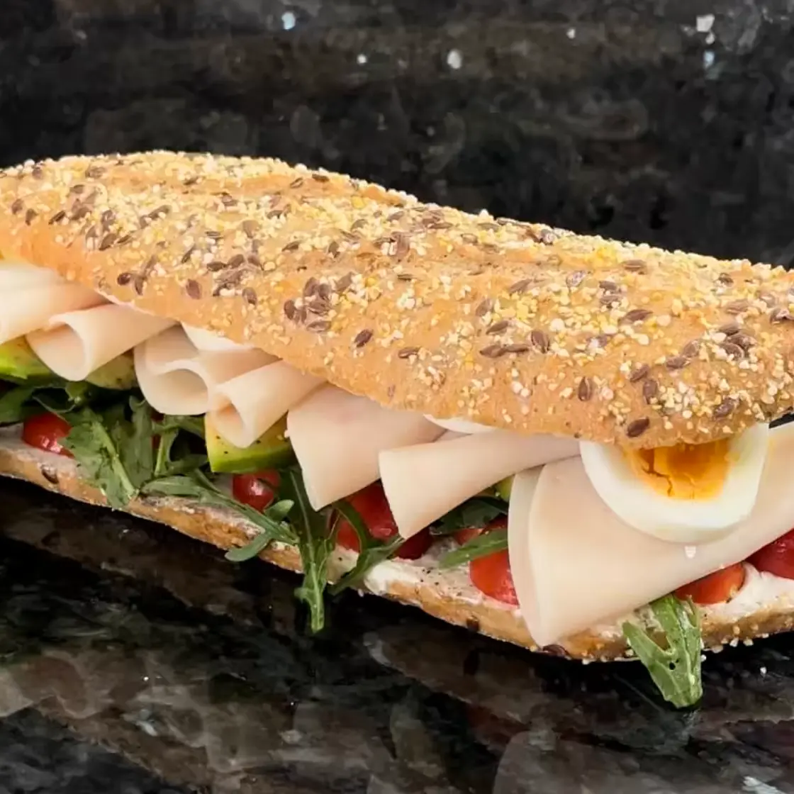 Avocado Puten Sandwich