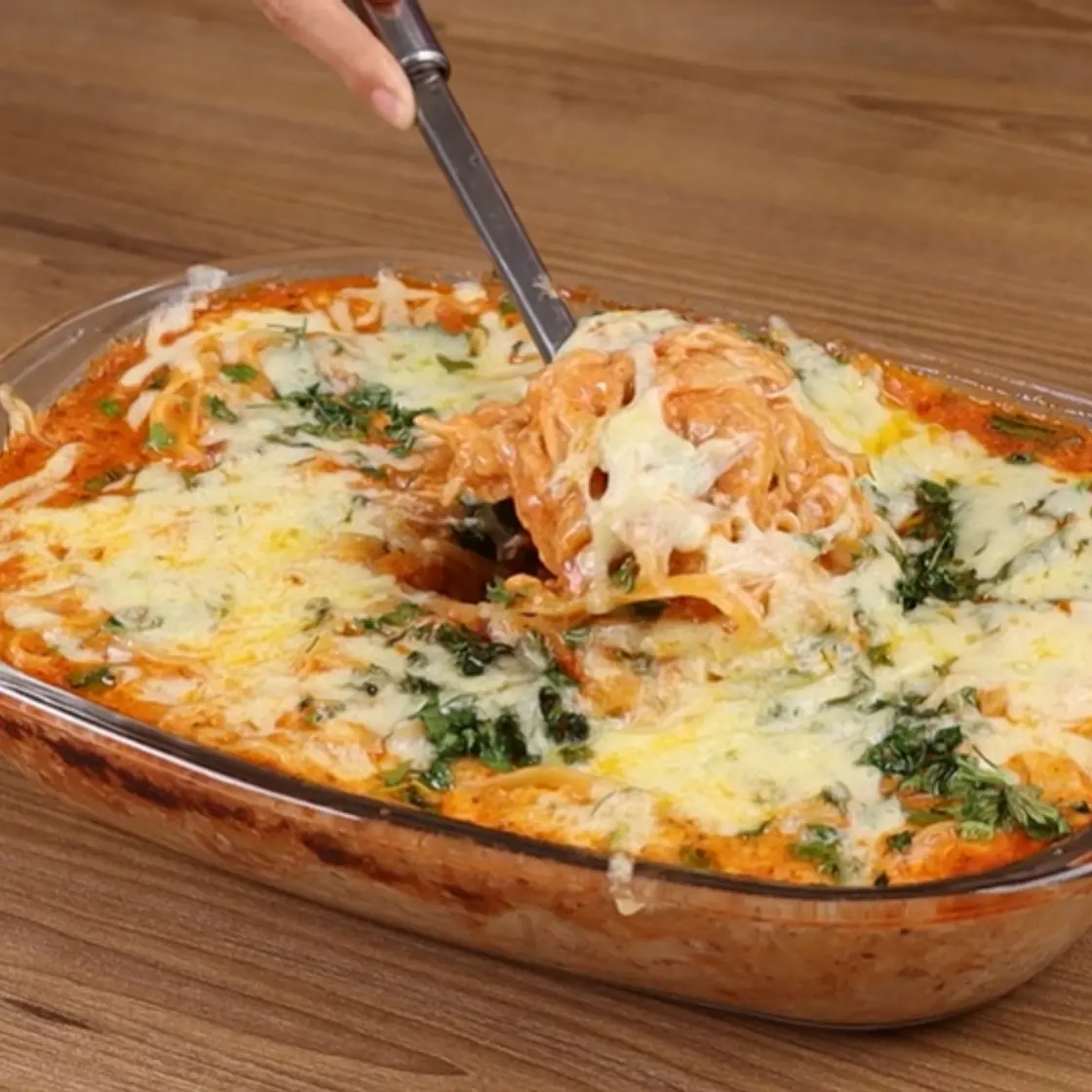 Baked Pasta with sauce