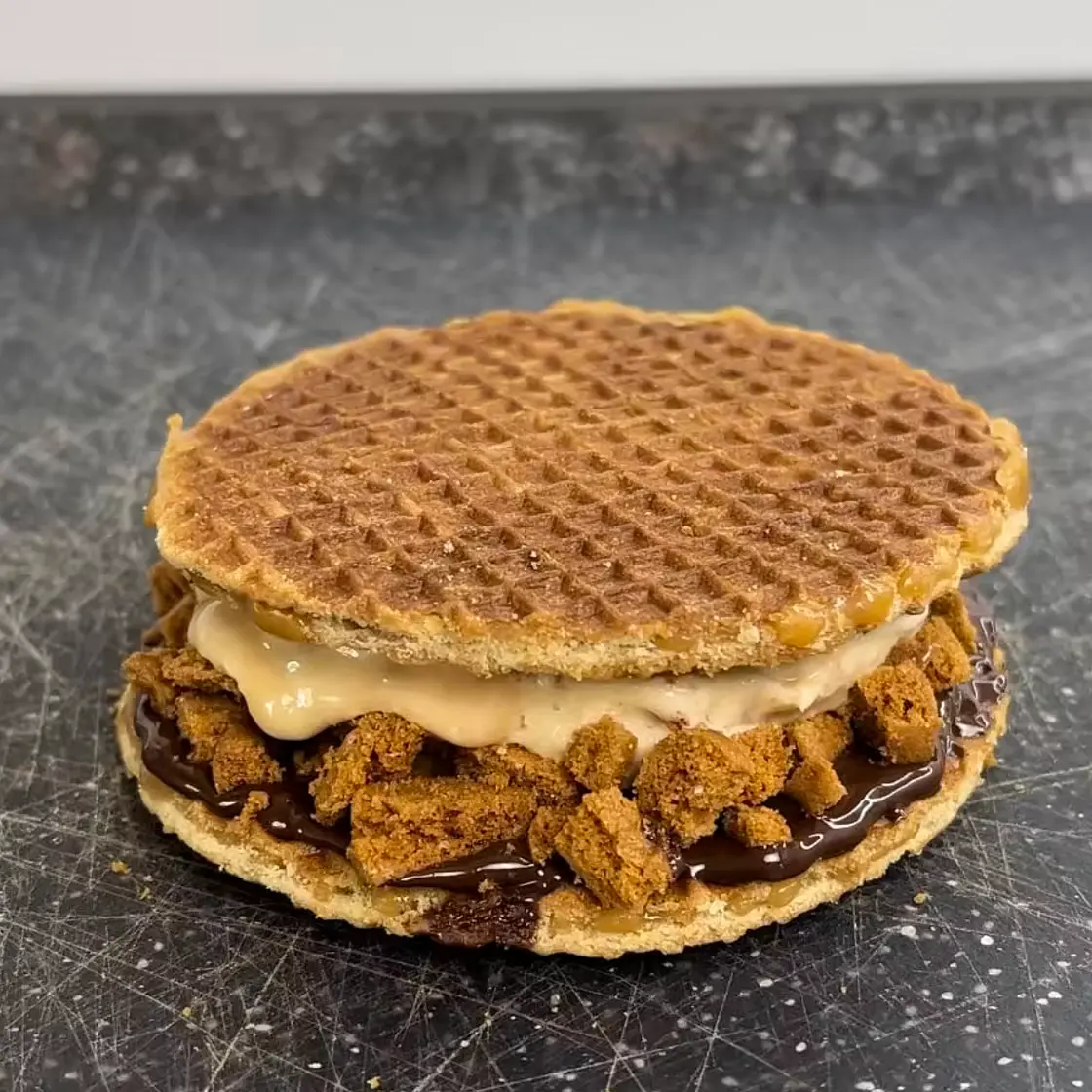 Karamellwaffel Lotus Biscoff Sandwich