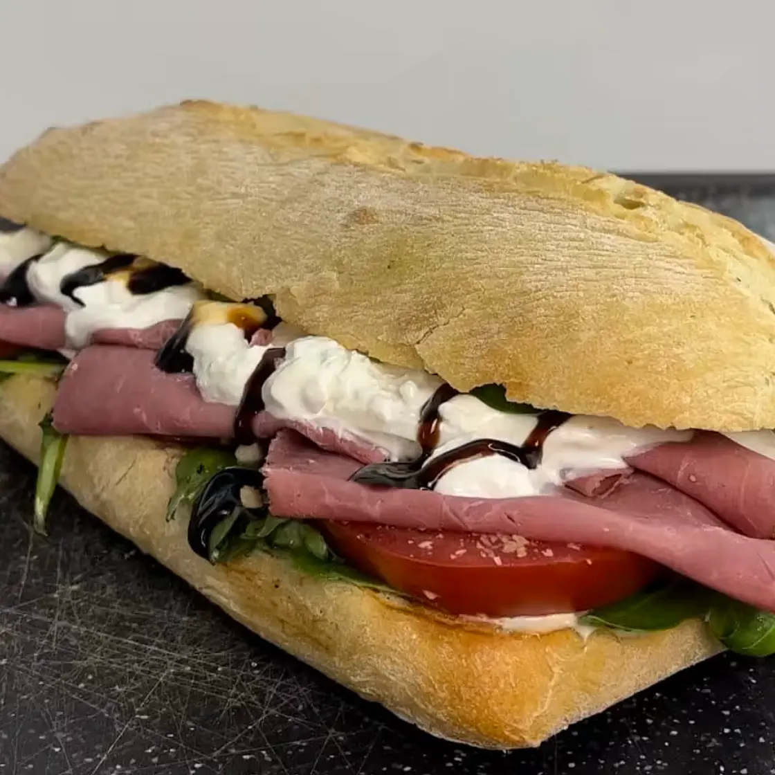 Pastrami Burrata Sandwich