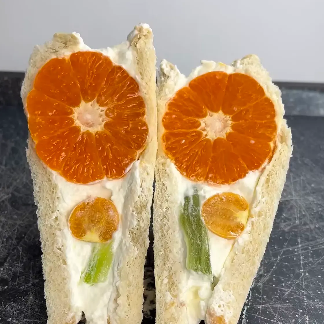 Sandwiches rund um die Welt | Fruit Sando - Japan