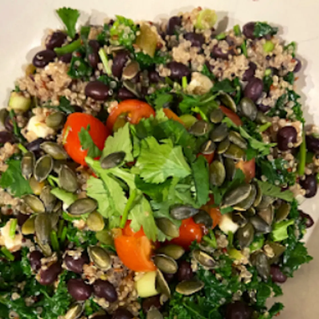 Quinoa, lime & jalapeno pilaf