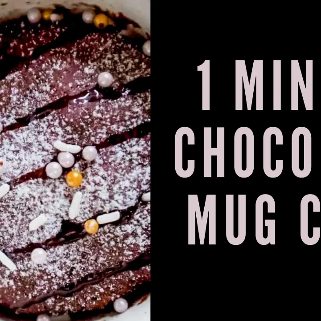1 Minute Chocolate Mug Cake