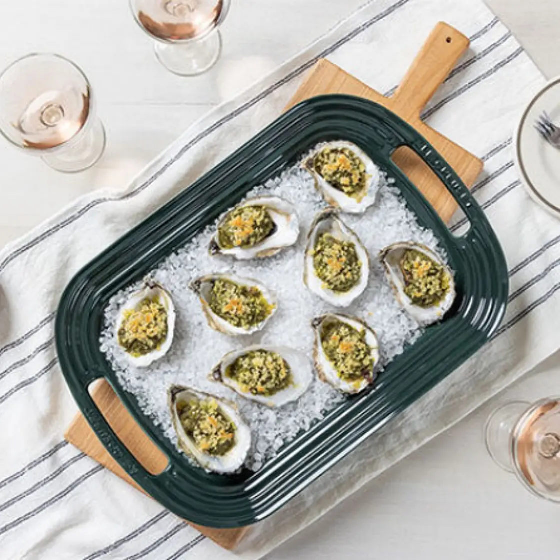 Oysters Rockefeller
