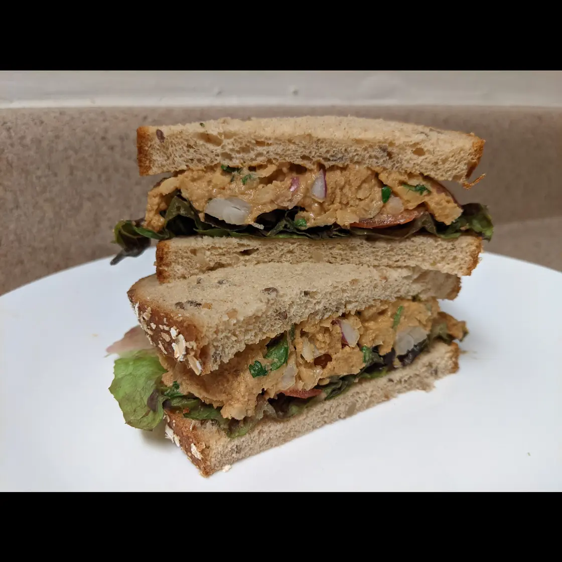 Vegan Chickpea Sandwich