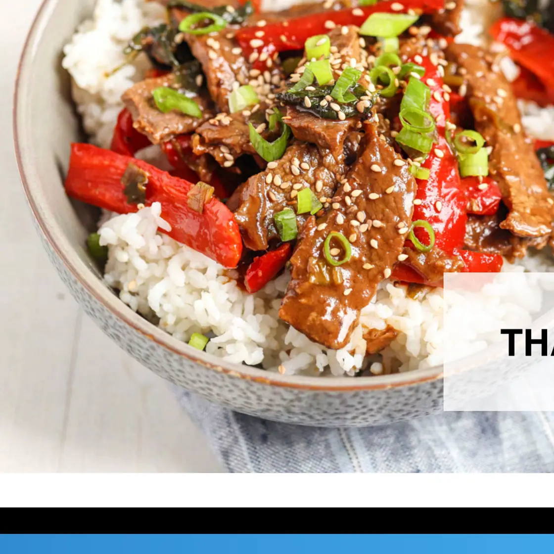 THAI BASIL BEEF