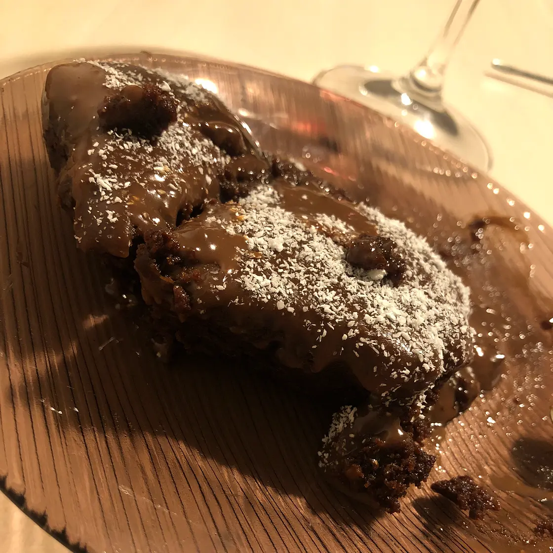 CHOCOLATE GANACHE BROWNIES