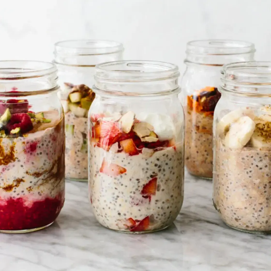 Chia Seed Overnight Oats