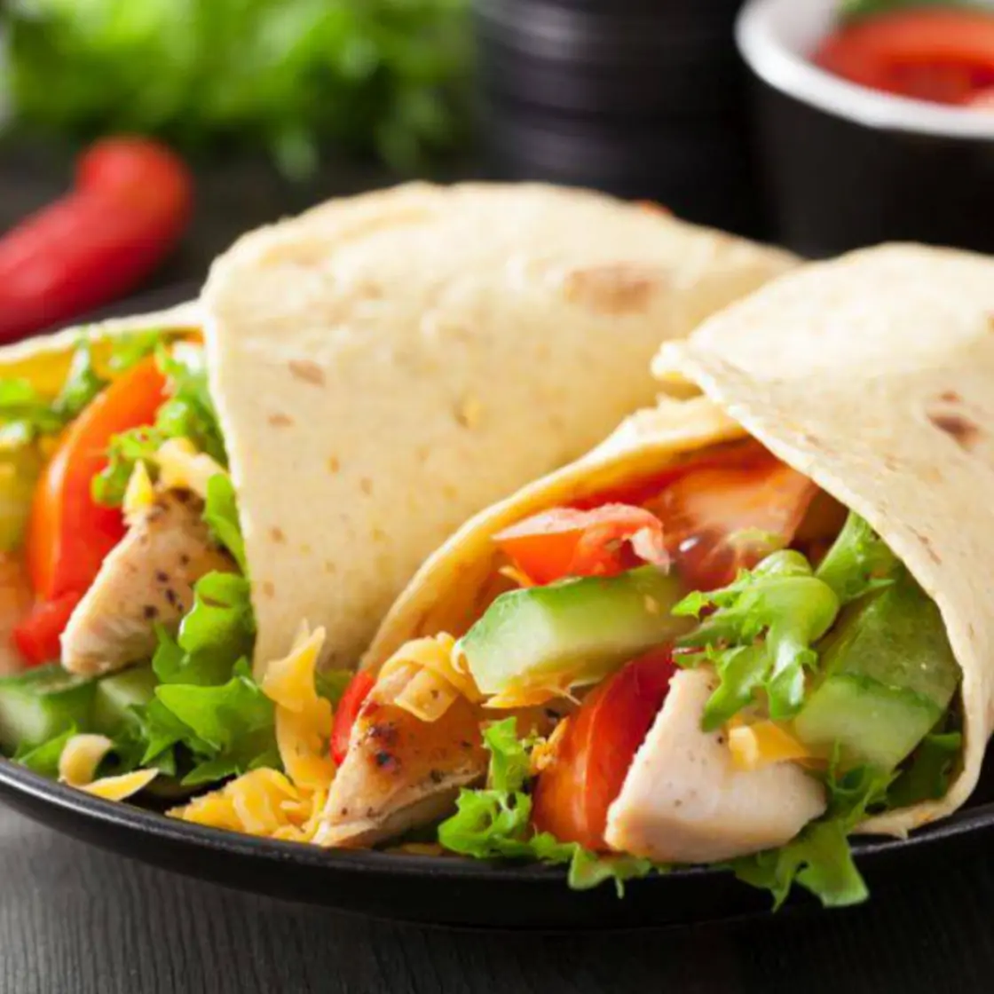 Wrap de Pollo 🌯