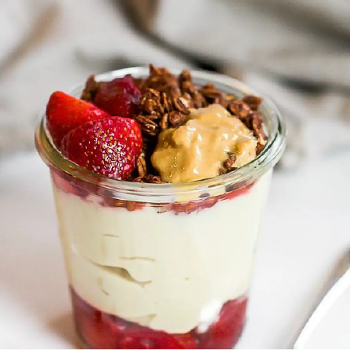 Vanilla Protein Yogurt Parfait