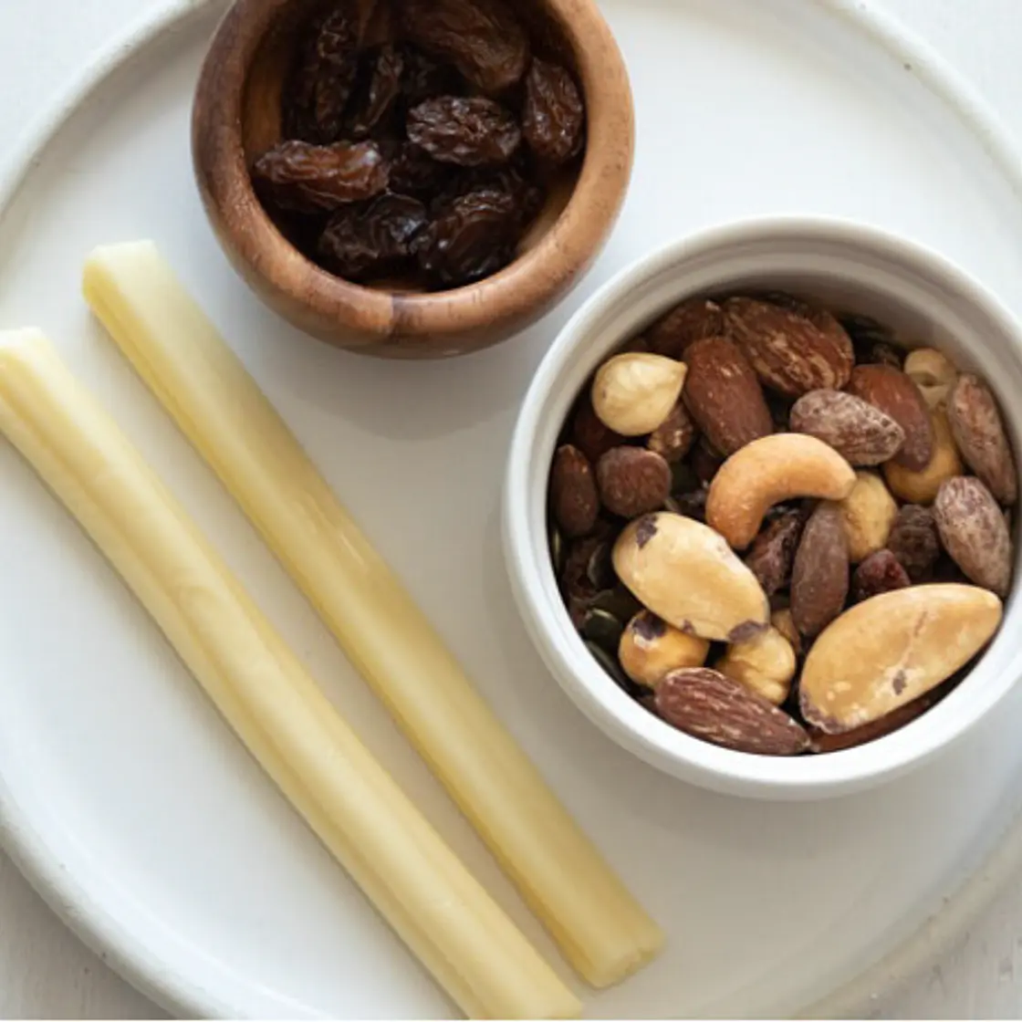 Cheese, Mixed Nuts & Raisins