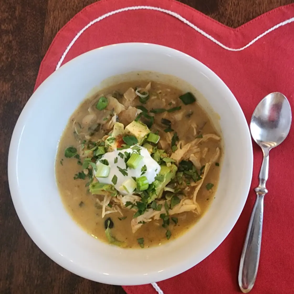 Creamy White Chicken Chili